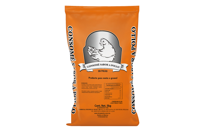 CONSOME DE POLLO (5 KG) POLVO