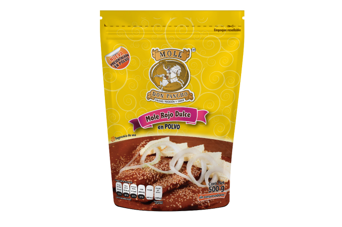 MOLE ROJO DULCE (500 GRS) POLVO