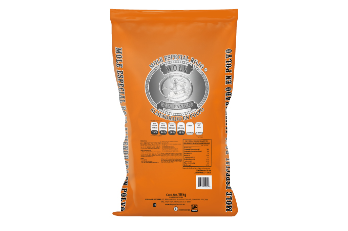 MOLE ESPECIAL ROJO ALMENDRADO (10KG) POLVO
