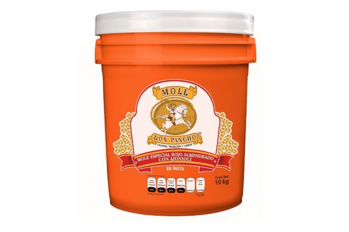 MOLE ESPECIAL ROJO ALMENDRADO CON AJONJOLI (10 KG) PASTA