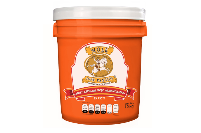 MOLE ESPECIAL ROJO ALMENDRADO (10KG) PASTA
