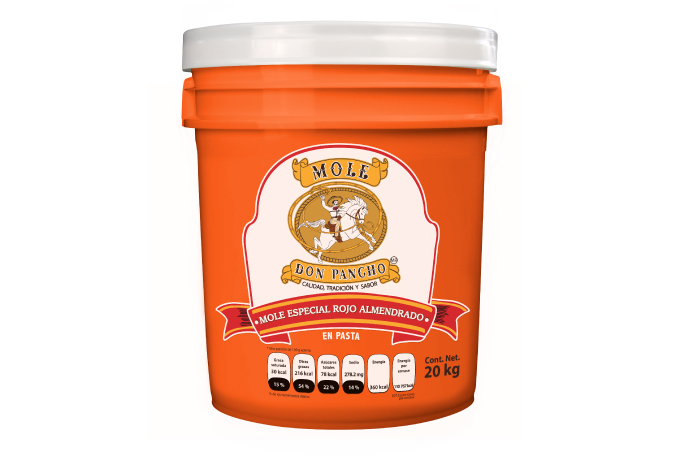 MOLE ESPECIAL ROJO ALMENDRADO (20 KG) PASTA
