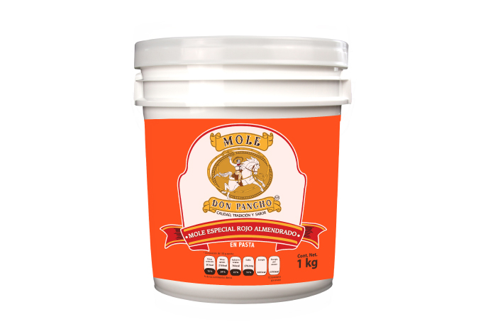 MOLE ESPECIAL ROJO ALMENDRADO (1KG) PASTA
