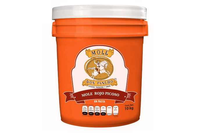 MOLE ROJO PICOSO (10 KG) PASTA
