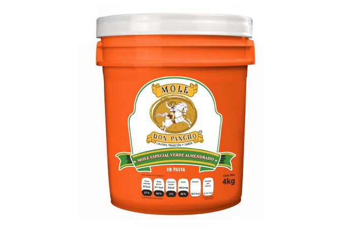MOLE ESPECIAL VERDE ALMENDRADO (5 KG) PASTA