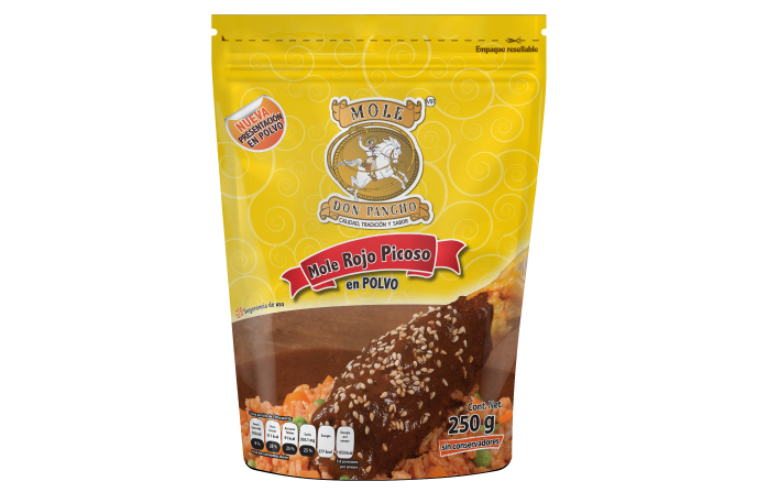 MOLE ROJO PICOSO (250 GRS) POLVO
