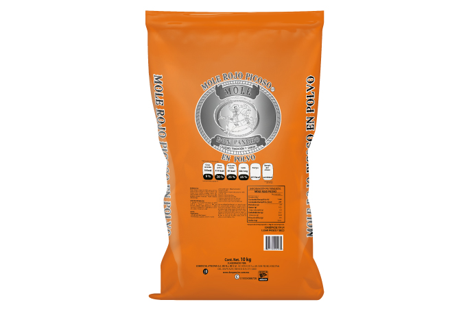 MOLE ROJO PICOSO (10 KG) POLVO