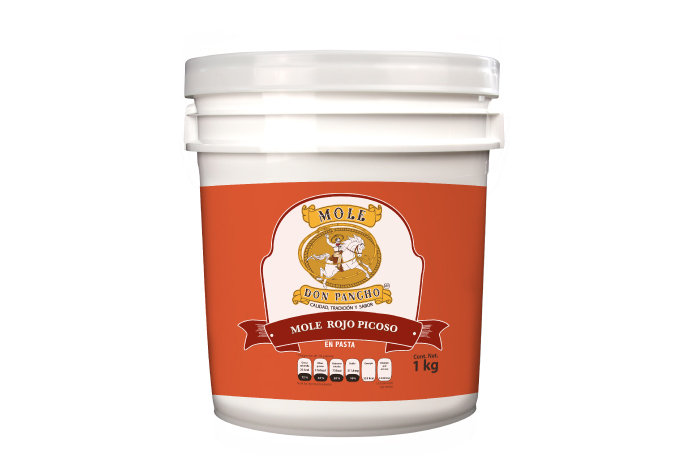 MOLE ROJO PICOSO (1 KG) PASTA